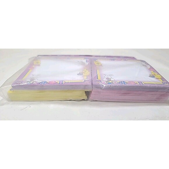 NEW Bulk 400ct Easter Spring Sticky Notes 3.5" X 3.5" - Picture 3 of 5